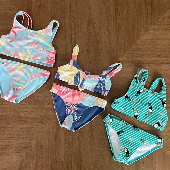 Roxy Girls Swim Bikinis - toddler size - Picture 1 of 5